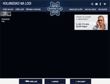 Tablet Screenshot of holandskonalodi.cz